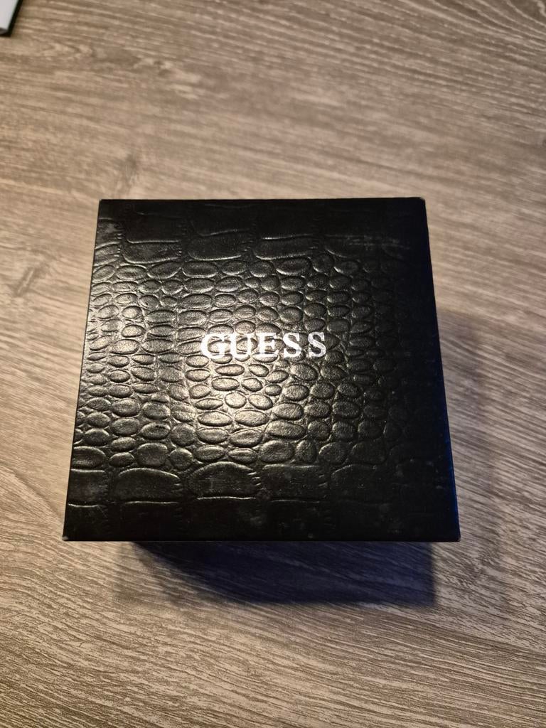 Guess Dameshorloge met Strass, Ophalen, Staal, Staal, Guess