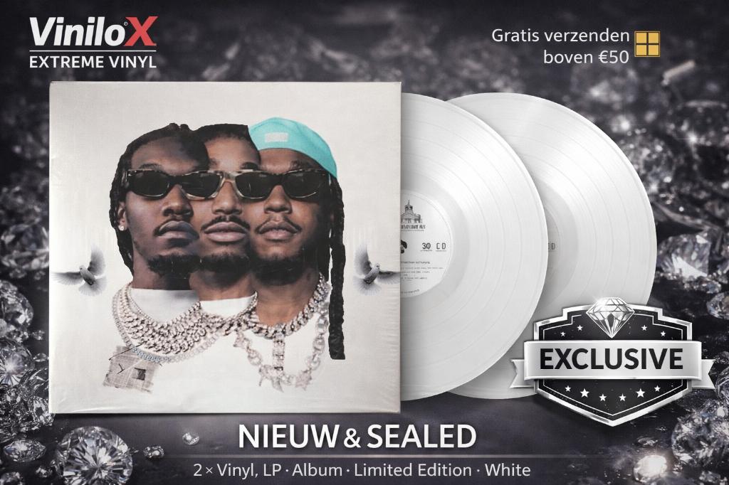 Migos – Culture III | Limited White Vinyl 2LP | lps, Cd's en Dvd's, Vinyl | Hiphop en Rap, Nieuw in verpakking, 2000 tot heden