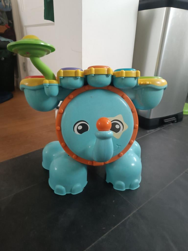VTech Kinder Drumstel - Muzikaal Speelplezier!, Ophalen of Verzenden, Gebruikt, 6 maanden tot 2 jaar
