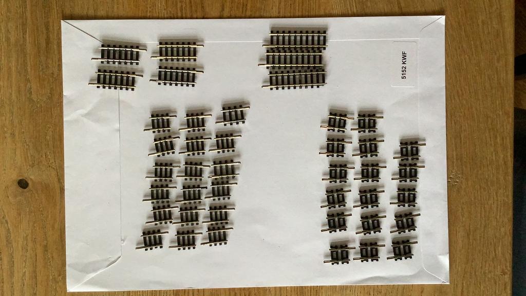 Trix diverse zeer kleine rail, Gelijkstroom, Trix, Rails, Ophalen of Verzenden