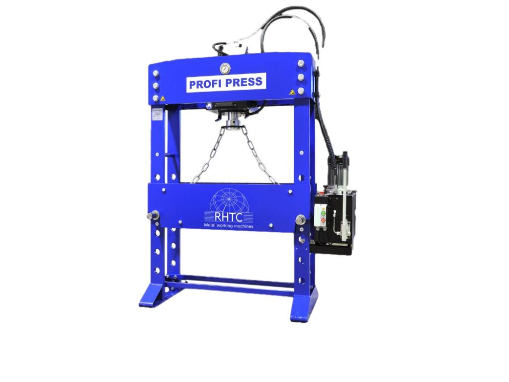 Werkplaatspers 60 ton elek. bediend, fabr. RHTC – type M/H-M, Zakelijke goederen, Machines en Bouw | Metaalbewerking, Ophalen