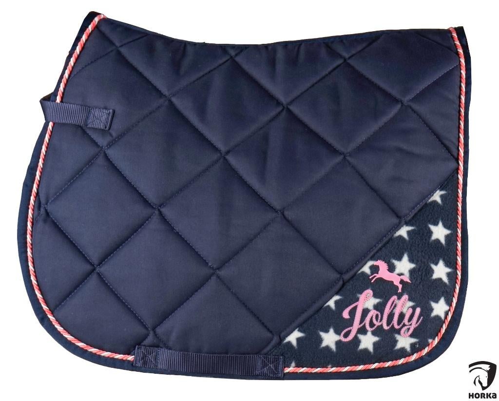 Horka Jolly dark denim veelzijdigheidsdekje maat pony, Nieuw, Ophalen of Verzenden, Info@horka.com, Horka International B.V.