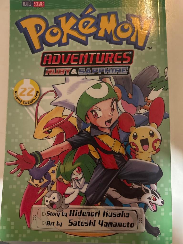 Pokémon Adventures: Ruby & Sapphire - Volume 22, Boeken, Stripboeken, Eén stripboek, Ophalen of Verzenden, Zo goed als nieuw