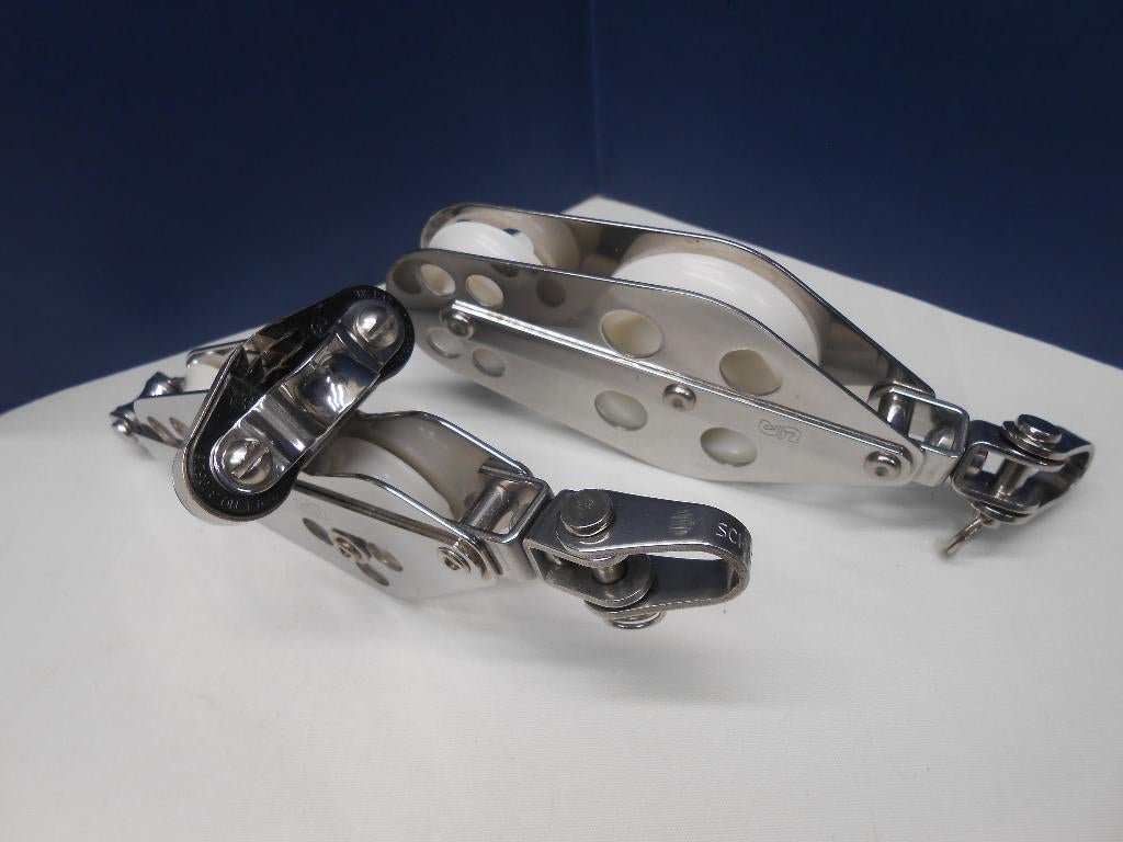 Blokken Katrollen voor Grootschoot Talie Neerhaler 8 - 11 mm, Watersport en Boten, Accessoires en Onderhoud, Ophalen of Verzenden