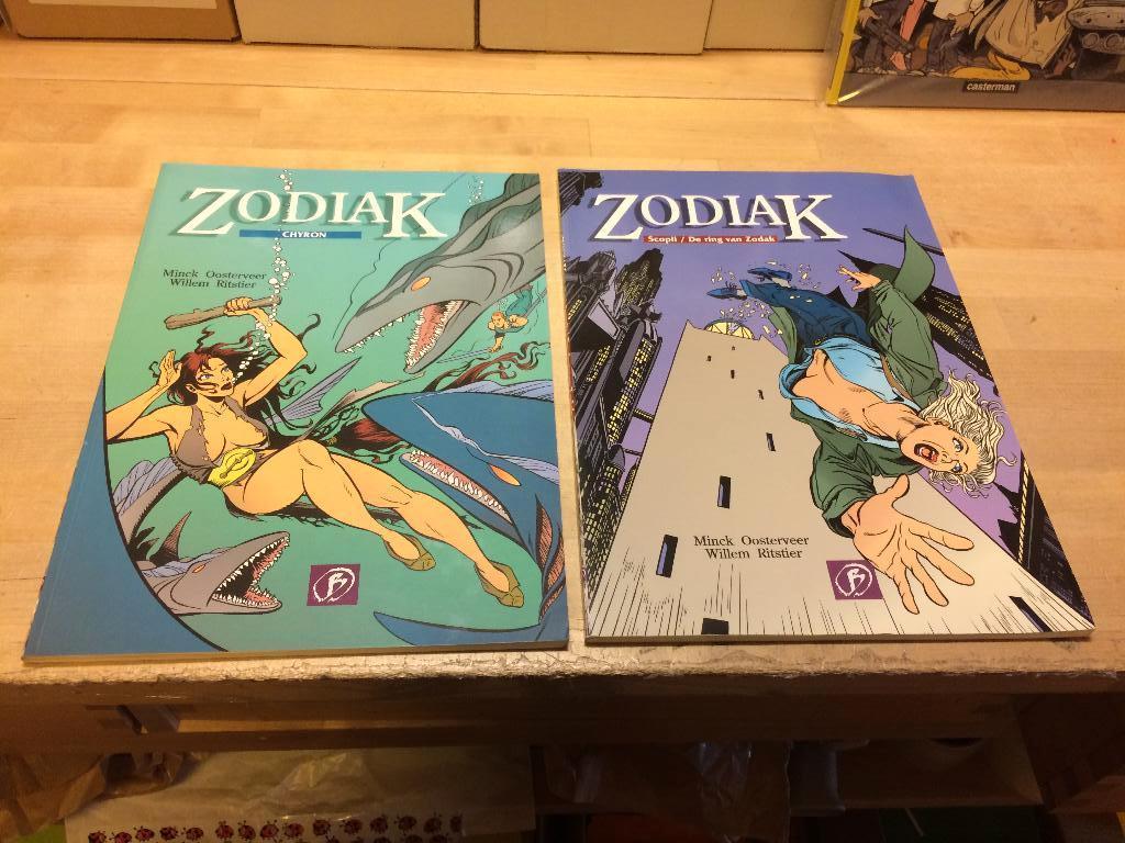 Zodiak 2 en 3, Boeken, Meerdere stripboeken, Ophalen of Verzenden, Zo goed als nieuw