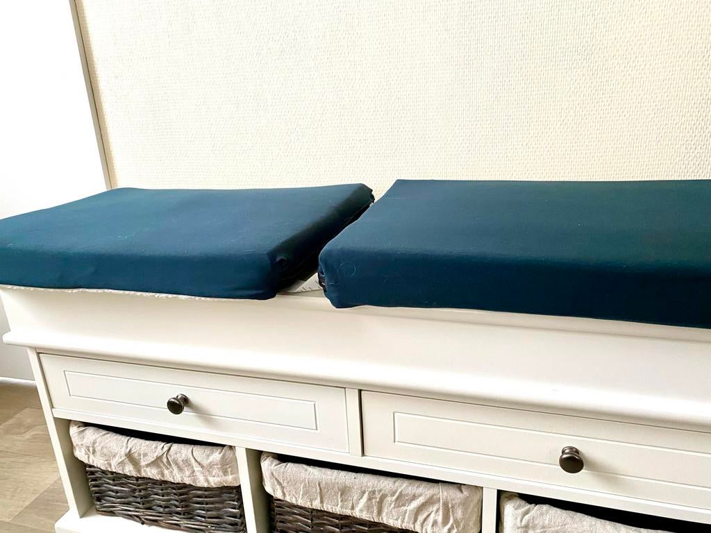 2x Stoelverhoger 5 cm kussen Extra Zacht - 47x36 cm, Twee, Overige kleuren, Ophalen of Verzenden, Zo goed als nieuw