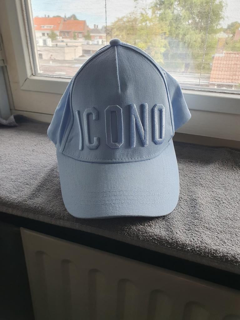 Lichtblauwe Icono Pet - Nieuwstaat, Kleding | Heren, Icono, One size fits all, Ophalen of Verzenden, Pet