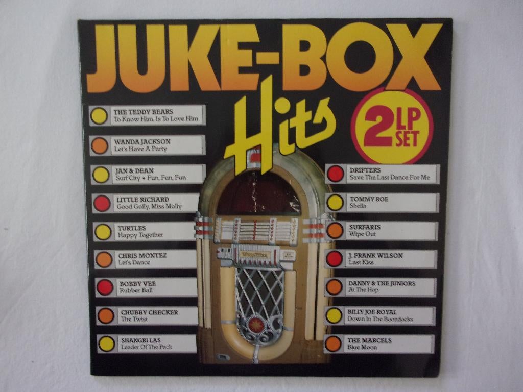 Juke box hits 2LP, Ophalen of Verzenden, Gebruikt, 12 inch, Pop