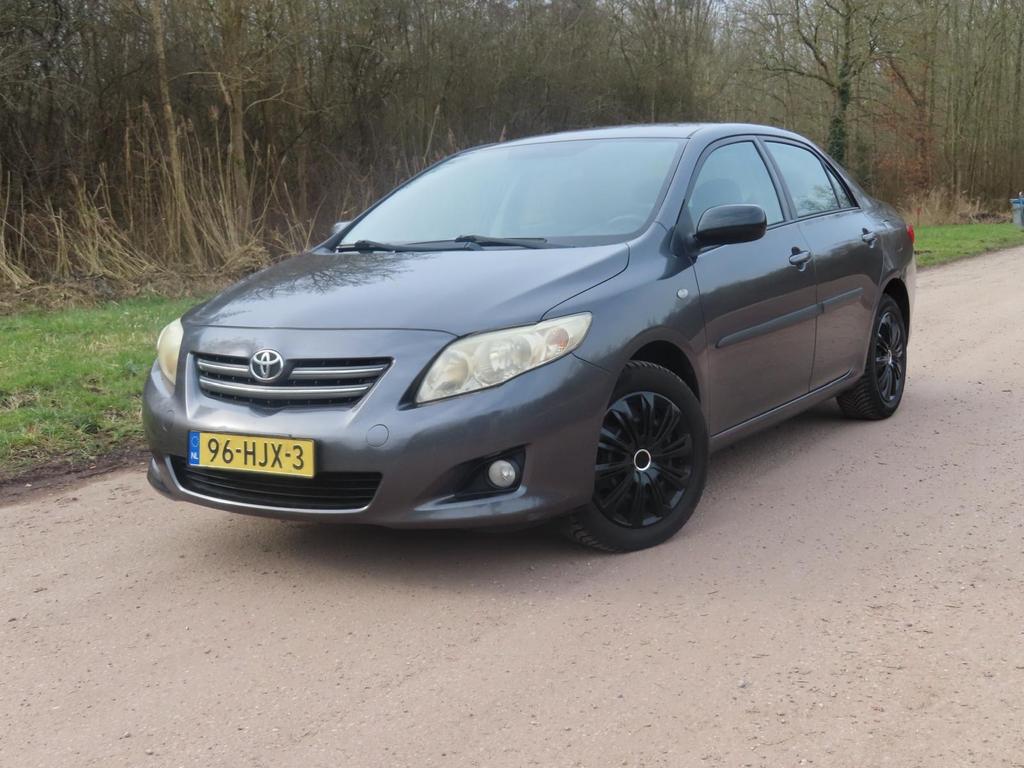 Toyota Corolla 1.6 16V Vvt-i Sedan 2009 Grijs, Voorwielaandrijving, 450 kg, 4 cilinders, Corolla