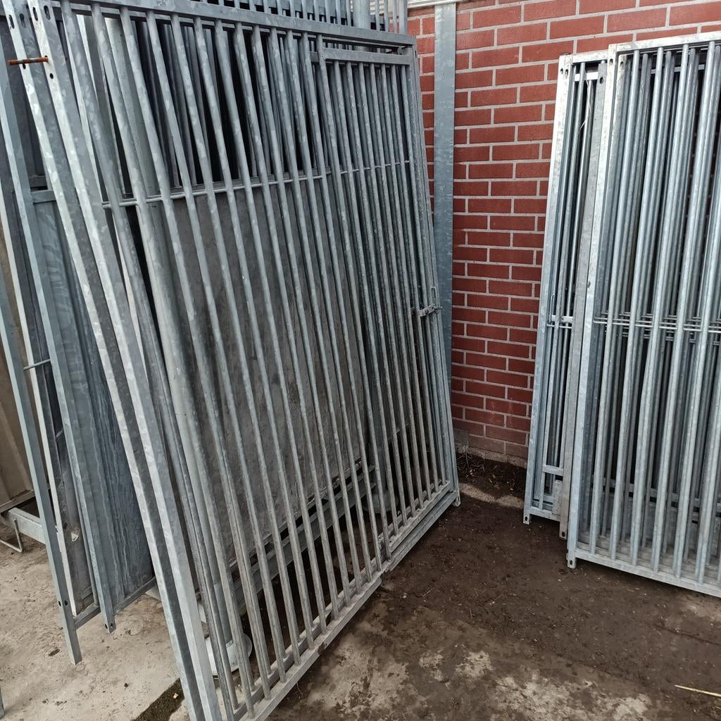 1x 1,5m 192 deurpaneel kennelpaneel hondenkennel, Ophalen, Hondenkennel, 100 cm of meer, 110 cm of meer