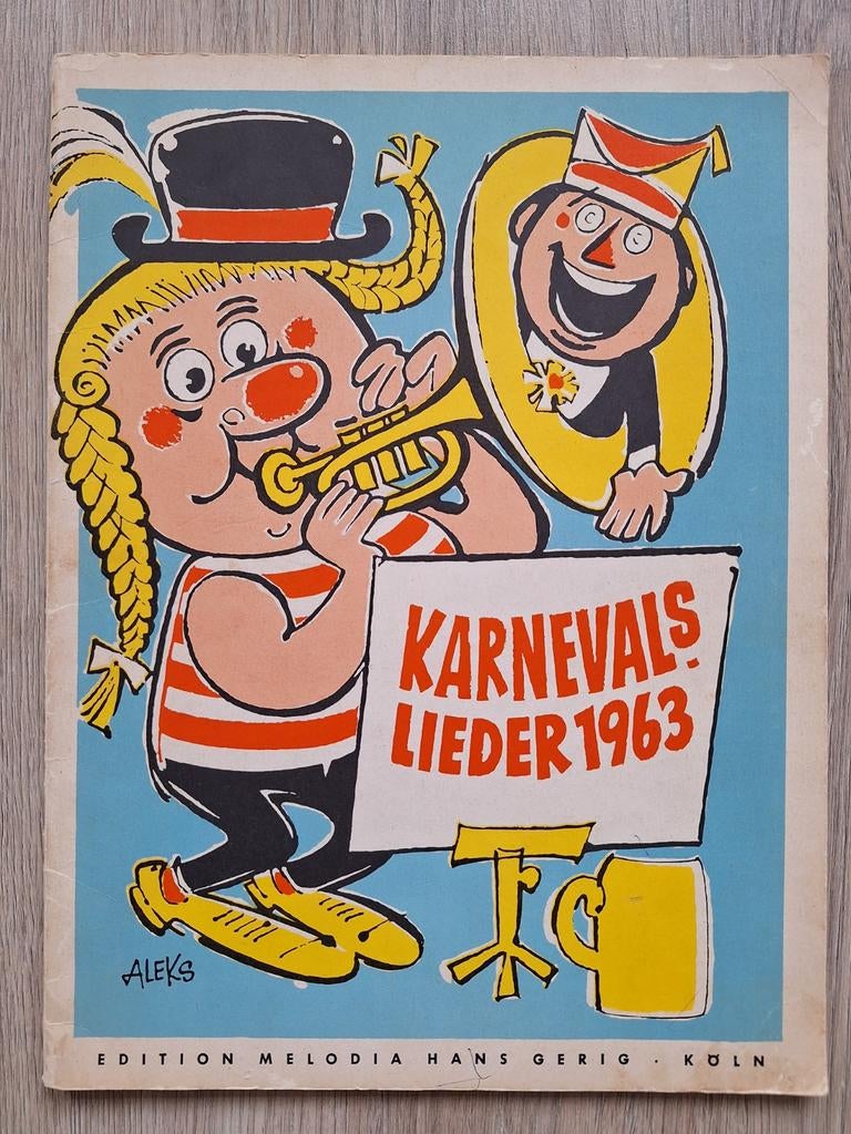 Karnevalslieder 1963 - Duits carnaval muziekboek, Ophalen of Verzenden, Gelezen, Artiest