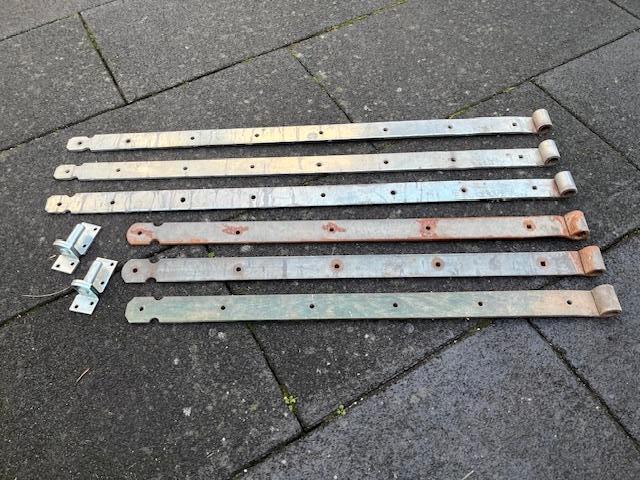 Hekscharnieren of hengduimen, Ophalen of Verzenden, Gebruikt, IJzer, Scharnier