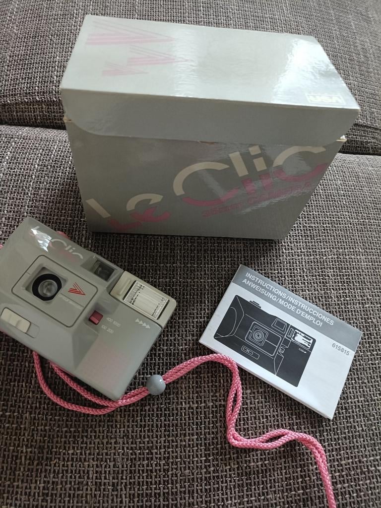 Le Clic analoge Camera - Vintage, Ophalen of Verzenden, Gebruikt