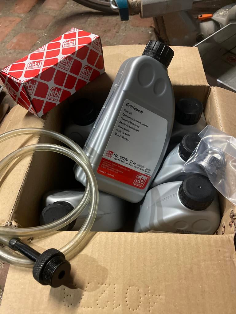 DSG Automaatolie DQ500 Nieuw 6 liter vulplug en dsg adapter, Auto-onderdelen, Ophalen of Verzenden, Nieuw, Volkswagen