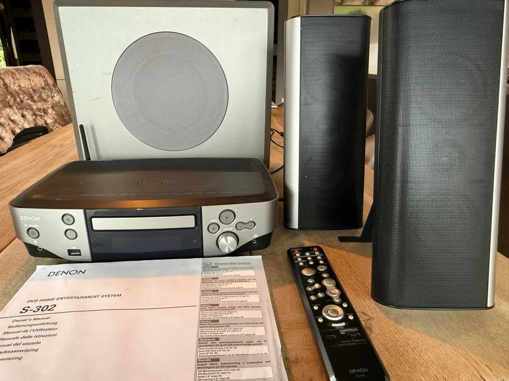 Denon S 302 entertaiment set, Overige merken, Gebruikt, 2.1-systeem, Ophalen of Verzenden