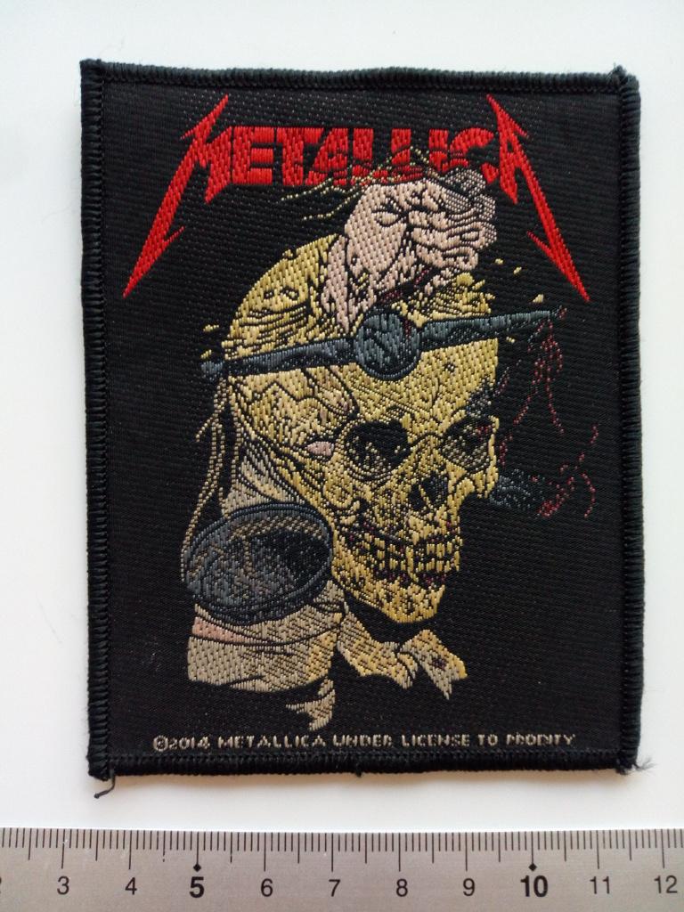 Metallica erg  mooie en nieuwe official 2014 patch 86, Verzenden, Nieuw, Kleding
