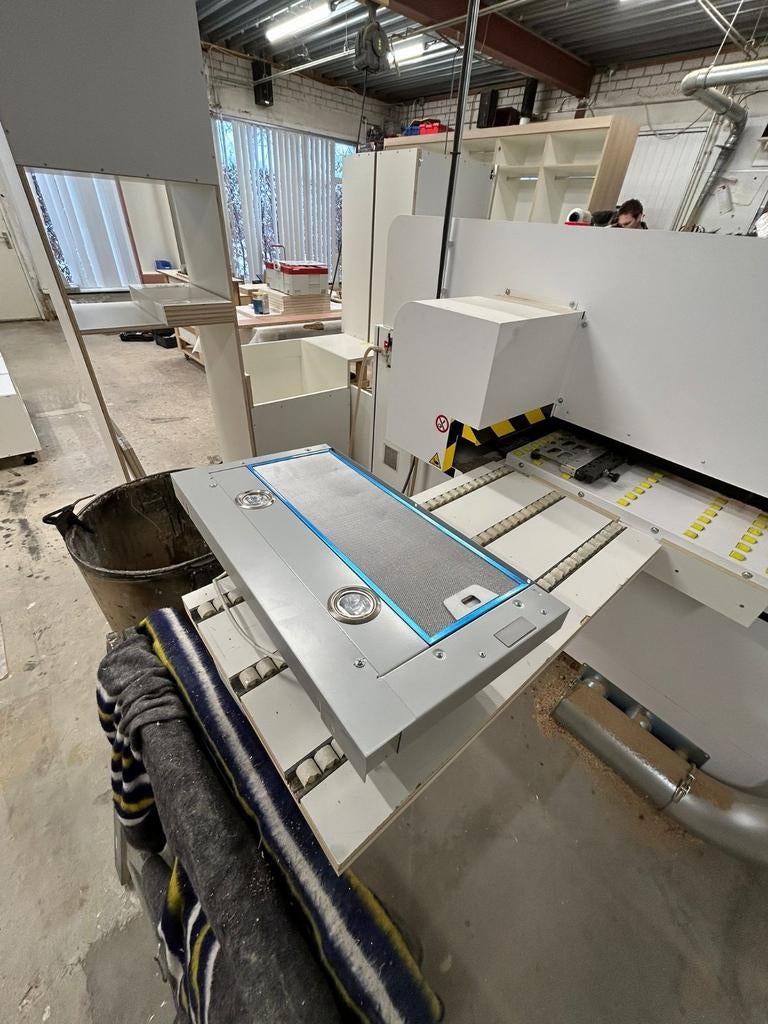 4x Bosch DFO060W50 motorloze afzuigkap. 600 x 320 diep, Ophalen