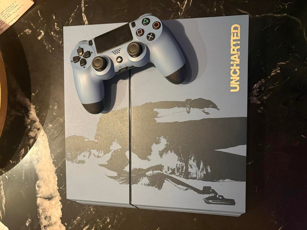 Playstation 4 Limited Edition Uncharted, ., Ophalen of Verzenden, Sony, Met 1 controller