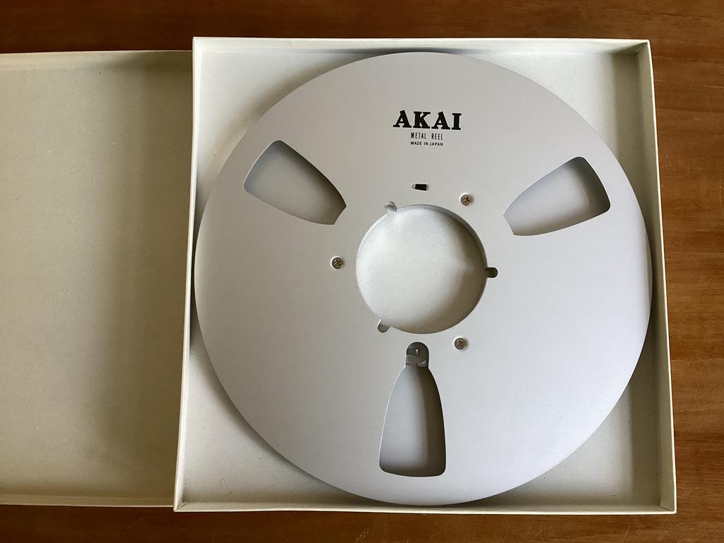 AKAI metal reel- R-10M (10”) 2x nieuw (lees de tekst svp.), Ophalen of Verzenden