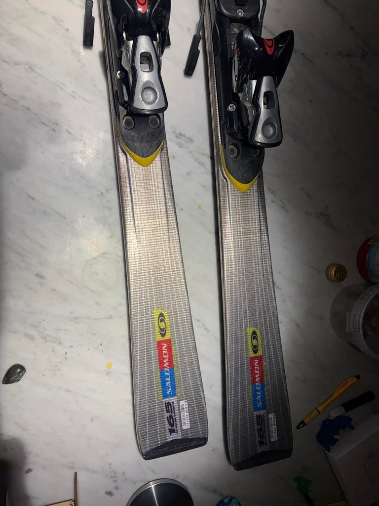Salomon Streetracer Ski's - 165cm, 160 tot 180 cm, Gebruikt, Carve, Skiën