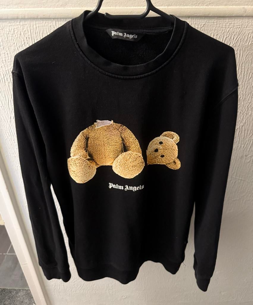 Palm Angels Trui Maat M, Ophalen of Verzenden, Zo goed als nieuw, Maat 48/50 (M), Zwart