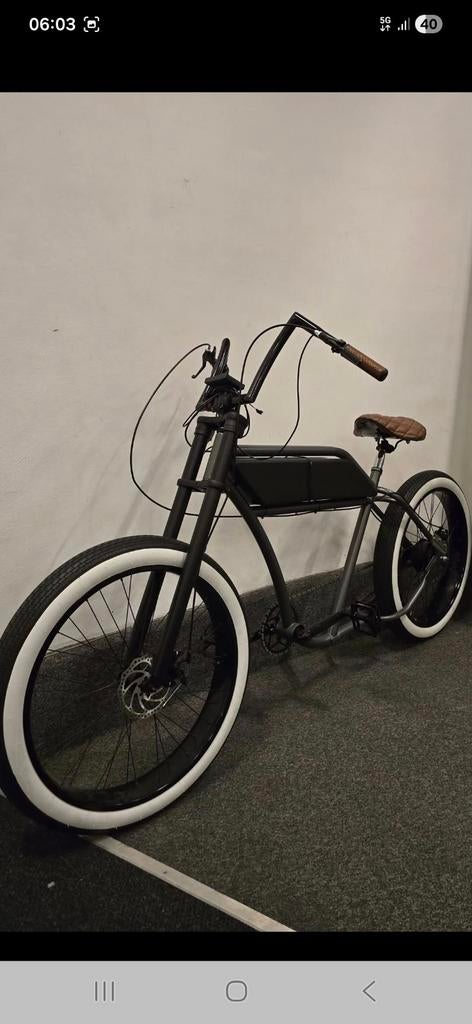 Twee handgemaakte unieke hele snelle elektrische fietsen, Nieuw, 50 km per accu of meer, 55 tot 59 cm, Ophalen