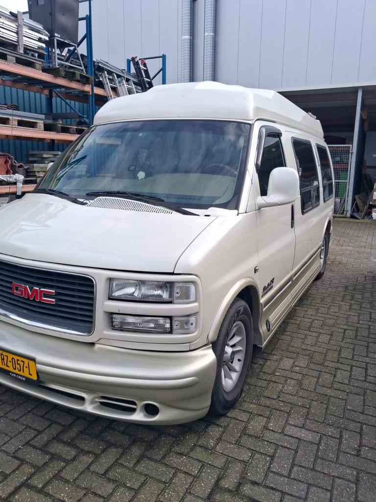 Mooie GMC Savana camper, Buscamper of Camperbus, Benzine, Overige merken, Automaat