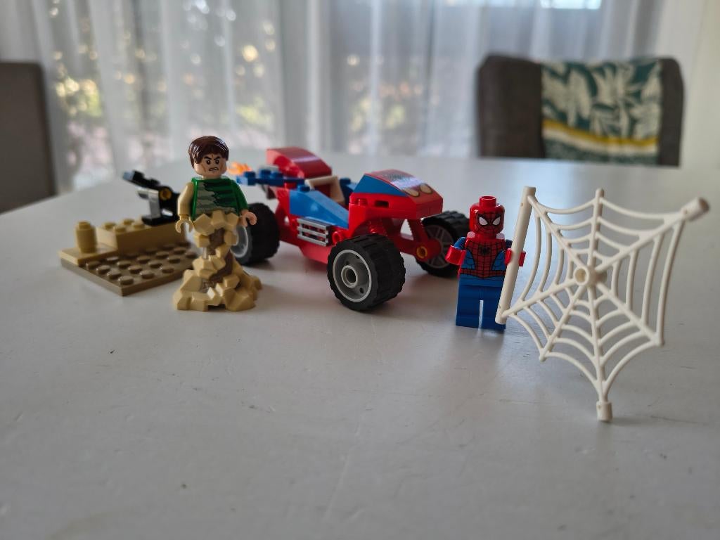 LEGO Marvel Spider-Man 76172 Spider-Man en Sandman Showdown, Ophalen of Verzenden, Gebruikt, Complete set, Lego