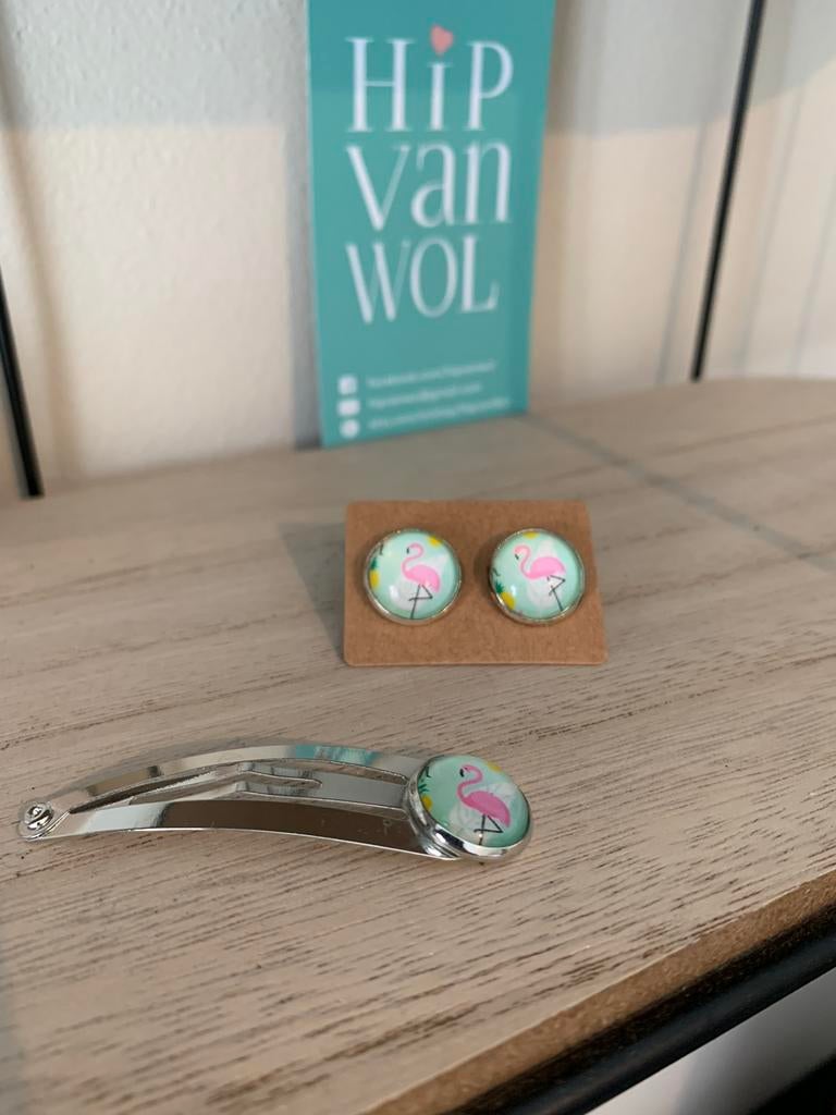 Flamingo’s, Overige materialen, Nieuw, Ophalen of Verzenden, Roze