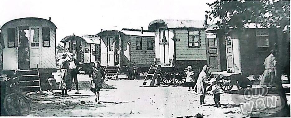 Woonwagenkamp ronerveld nieuw roden 1926, Ophalen of Verzenden, Voor 1940, Nieuw