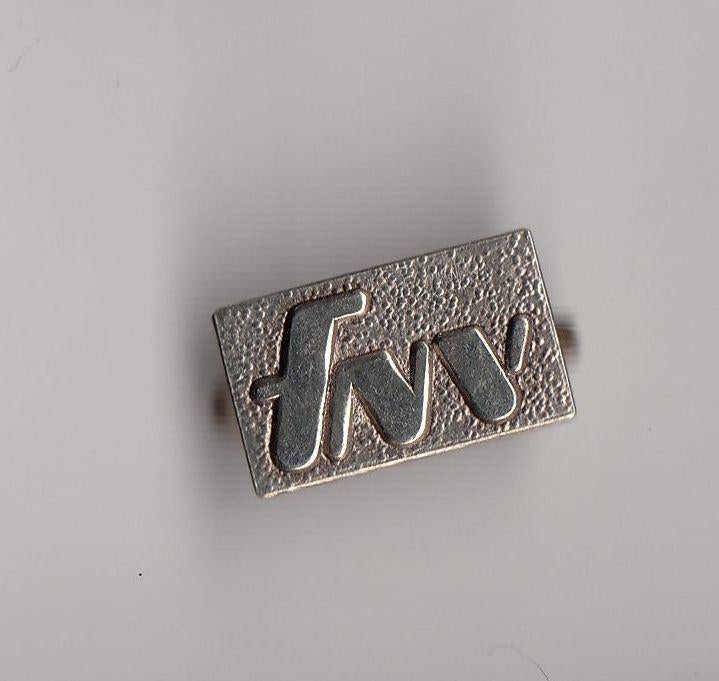 FNV Vakbond broche, Gebruikt, Niet vindbaar, Niet vindbaar, Speldje of Pin