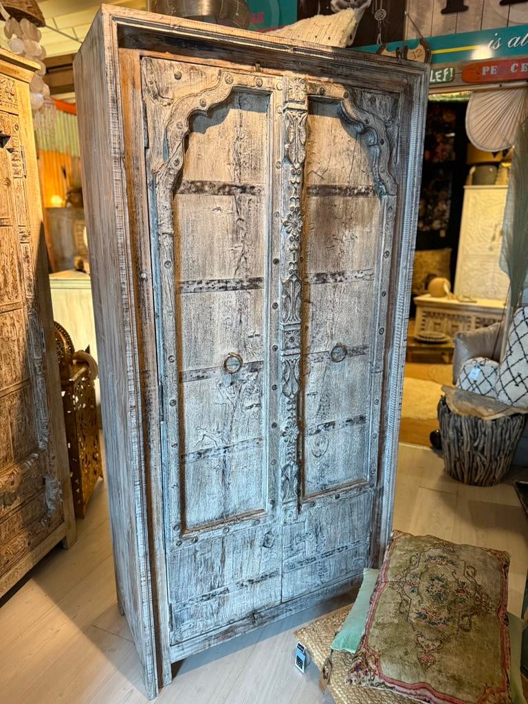 Gave India/Ibiza style kast, Huis en Inrichting, Kasten | Buffetkasten, Ophalen of Verzenden, Nieuw, 25 tot 50 cm