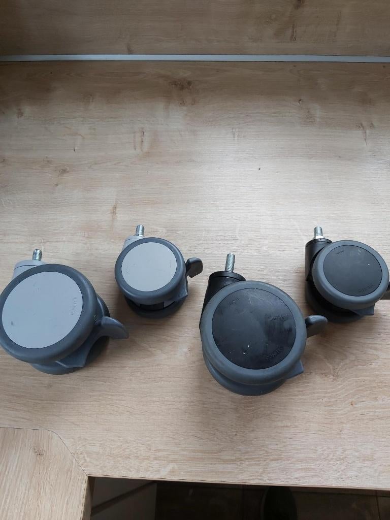 Grote partij zwenkwielen, te koop per 4 stuks of meer, Ophalen of Verzenden, Gebruikt