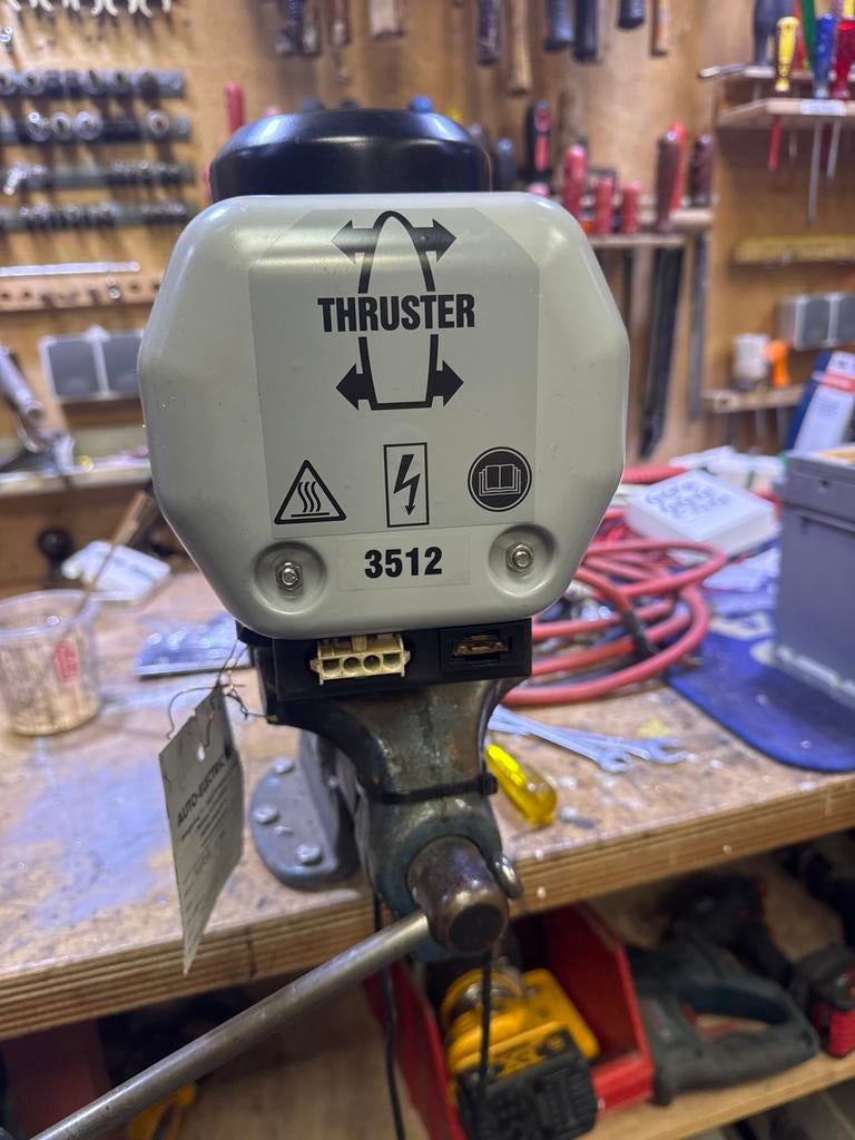 Vetus BOW35 Boegschroefmotor 1.5kW 12V - Getest, Watersport en Boten, Accessoires en Onderhoud, Ophalen of Verzenden, Gebruikt