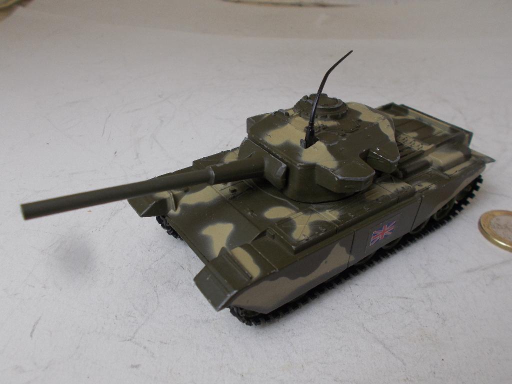 1973 Corgi Toys 901 CENTURION III TANK + Rupsbanden! (-C-), Ophalen of Verzenden, Zo goed als nieuw, Overige typen, Corgi