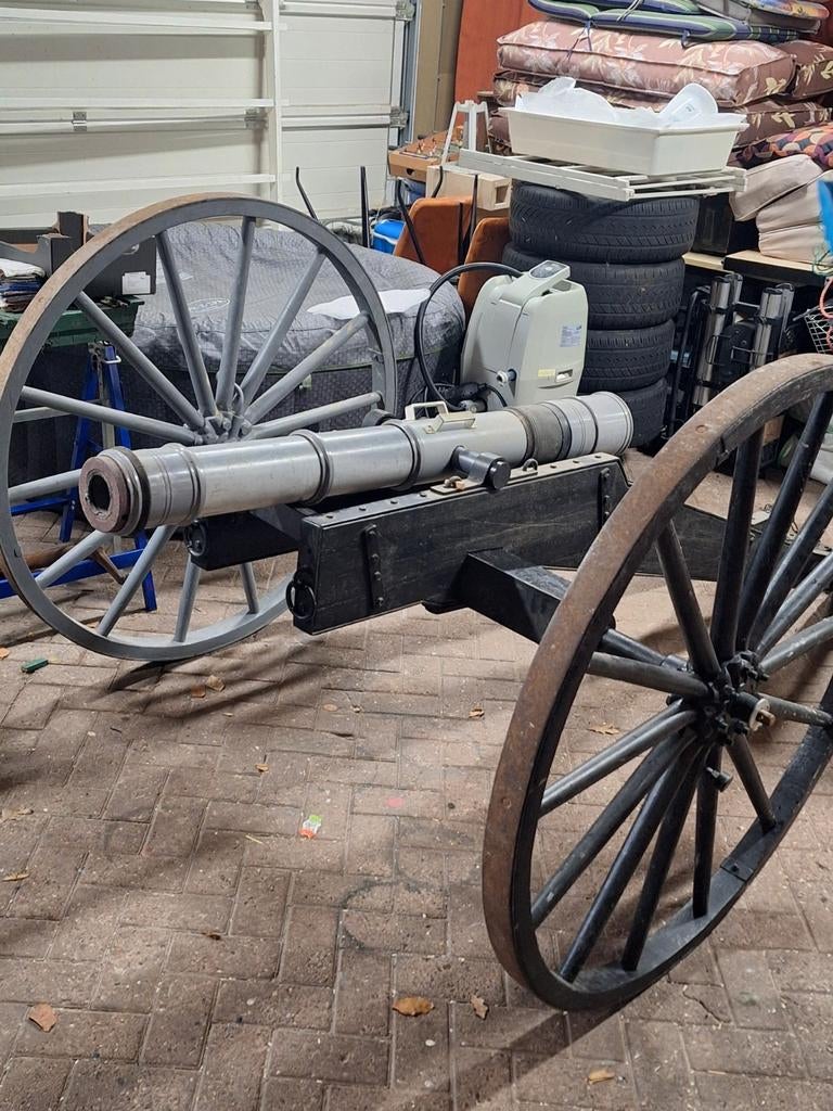 Rijdende Artillerie - Groot en Realistisch, Antiek en Kunst, Ophalen of Verzenden
