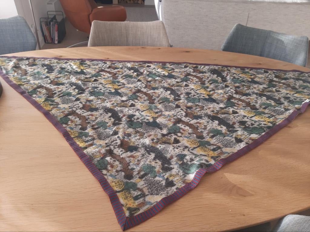 POM Amsterdam sjaal, Ophalen of Verzenden, Zo goed als nieuw, Maat 46/48 (XL) of groter, Sjaal