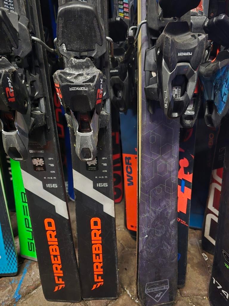 166cm BLIZZARD FIREBIRD COMPETITION 76 2TI, Sport en Fitness, Skiën en Langlaufen, Overige merken, 160 tot 180 cm, Ophalen of Verzenden