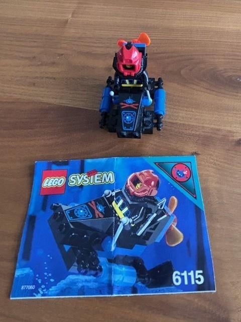 Lego System Shark Scout 6115, Ophalen, Zo goed als nieuw, Complete set, Lego