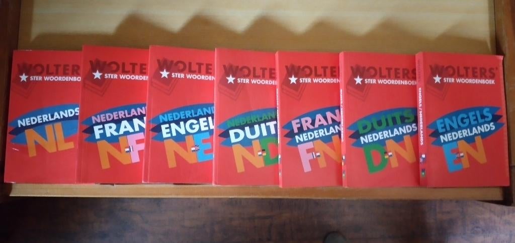 Woordenboeken/wereldtlas/stad Parijsboek/brooddeeg, Boeken, Ophalen, Zo goed als nieuw, Prisma of Spectrum, Engels