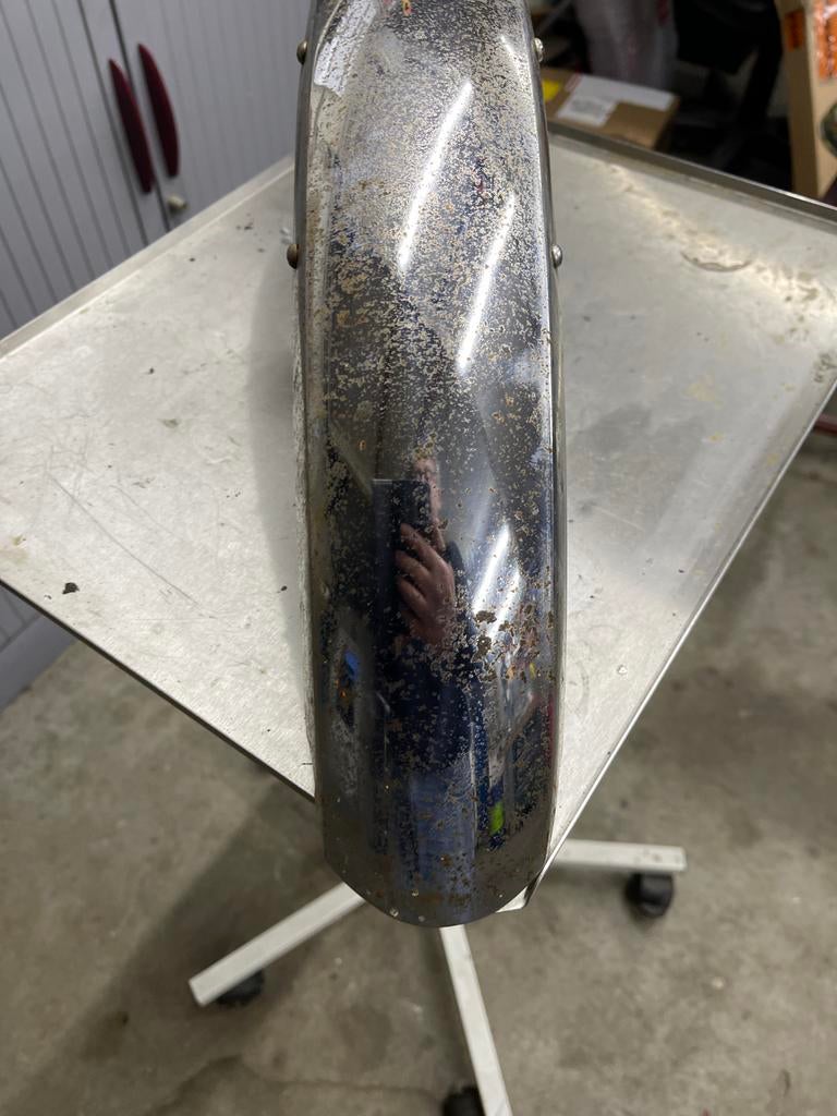 Voorspatbord met roest voor oldtimer, Gebruikt, Spatbord, Overige typen, Ophalen