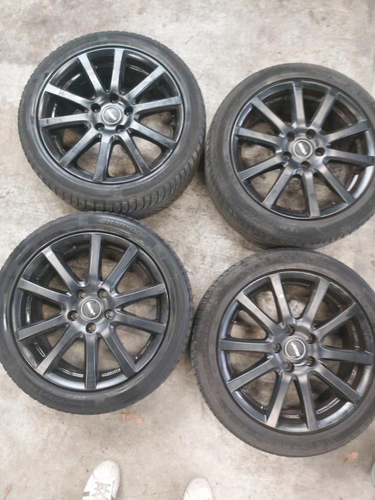 VW Audi Seat LM sport velgen 17" 5x112, Ophalen, Velg(en), 17 inch, Zomerbanden