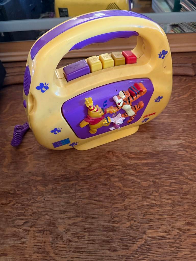 Winnie de Poeh Cassettespeler, Ophalen of Verzenden, Zo goed als nieuw, Kunststof, Strip- of Tekenfilmfiguur