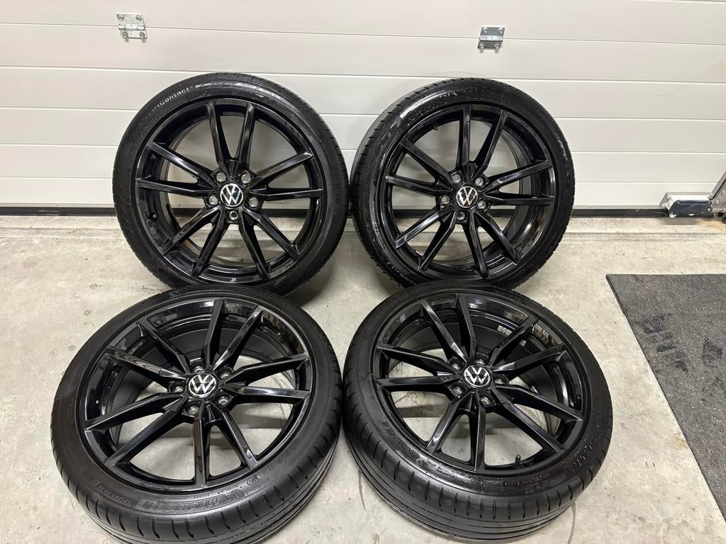 Originele Velgen  VW Golf Pretoria 18 inch originele velgen, 18 inch, Gebruikt, Banden en Velgen, Ophalen of Verzenden