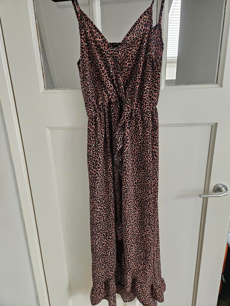 MustHaves By Elja jurk met print maat S/M, Kleding | Dames, Jurken, Overige kleuren, Ophalen of Verzenden, Maat 36 (S), Onder de knie