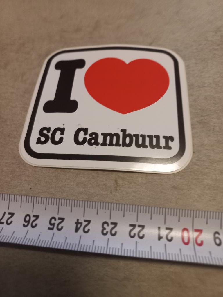 I love sc cambuur, Ophalen of Verzenden, Zo goed als nieuw