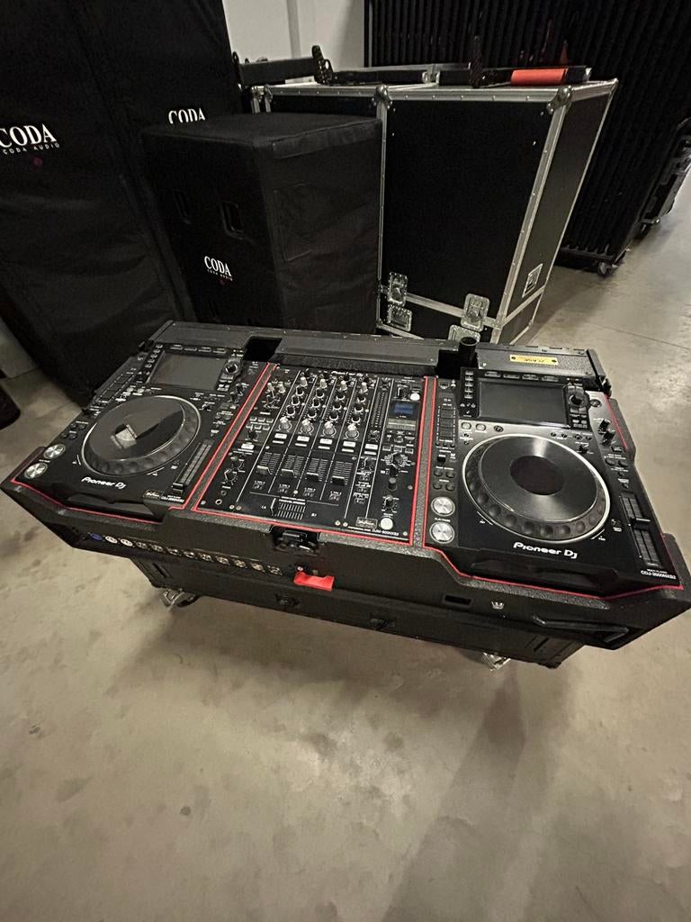 Flipcase dj meubel voor pioneer cdj2000 en djm900, Ophalen, Zo goed als nieuw, Pioneer