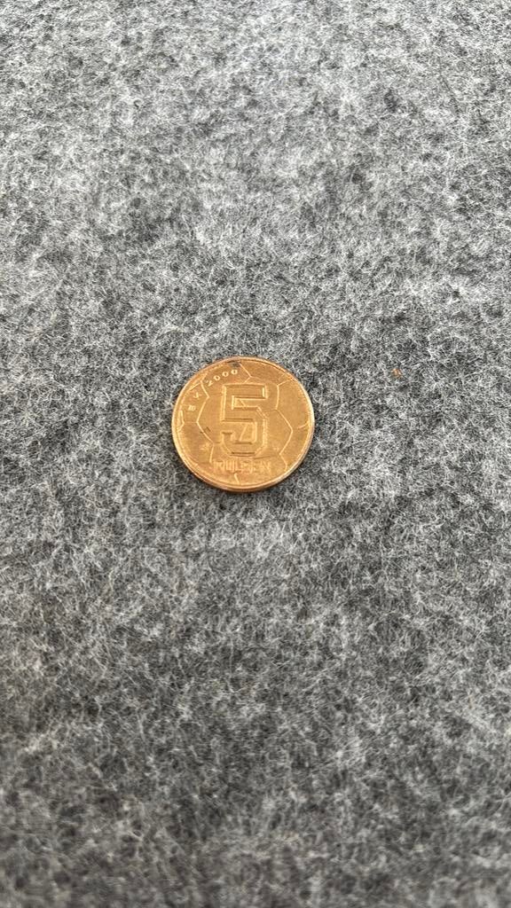 5 gulden munt, 2000 EK uitgave, Ophalen of Verzenden, Koningin Beatrix, 5 gulden