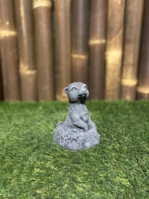 Stokstaartje nr.217, Ophalen, Nieuw, Beton, Dierenbeeld