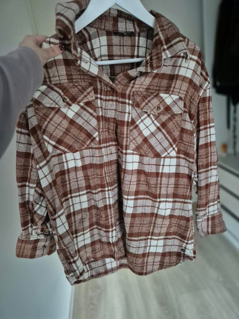 Human Nature blouse maat M, Maat 38/40 (M), Bruin, Ophalen of Verzenden, Zo goed als nieuw